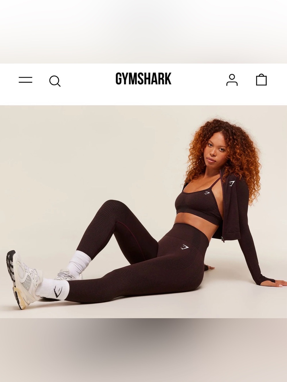 Gymshark Seamless High Waisted Leggings Women’s Small Purple Marl